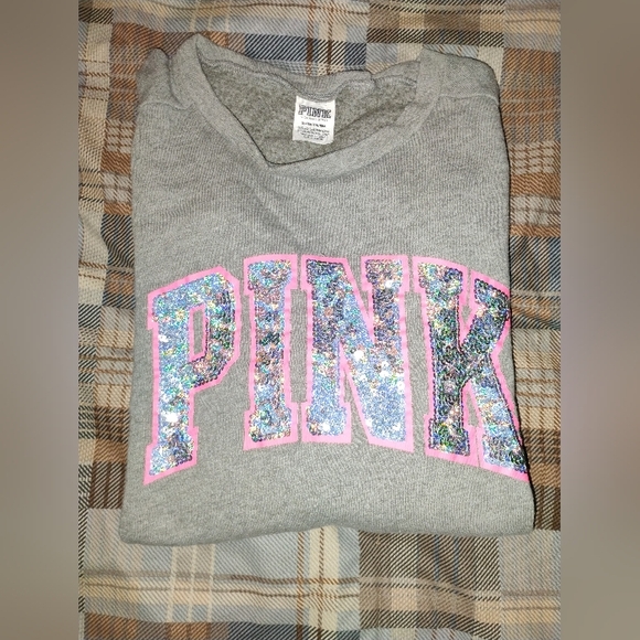 Victoria's Secret Tops - VS✨ BLING✨ Sweatshirt